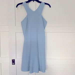 Light blue cocktail dress